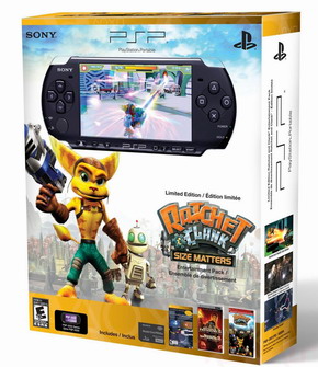 Sony PlayStation Portable PSP 3000 Black  � ����� Ratchet & Clank