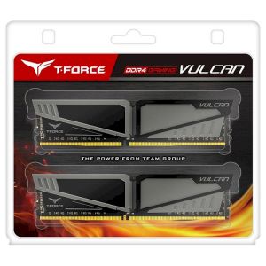 DDR4 Team T-Force Vulcan 16GB (Kit of 2x8192) 2400Mhz CL14 DIMM Grey