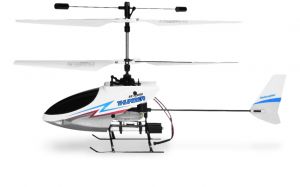 Вертолёт 4-к микро р/у 2.4GHz Xieda 9998 соосный (белый)