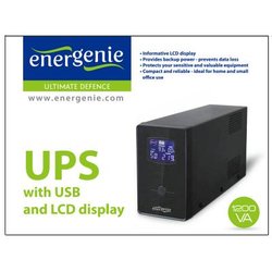 Источник бесперебойного питания EnerGenie EG-UPS-033 1200VA LCD (EG-UPS-033)