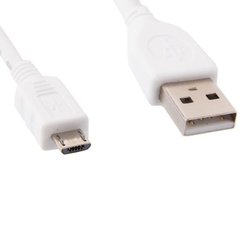 Дата кабель USB 2.0 Micro 5P to AM 0.5m Cablexpert (CCP-mUSB2-AMBM-W-0.5M) ― 